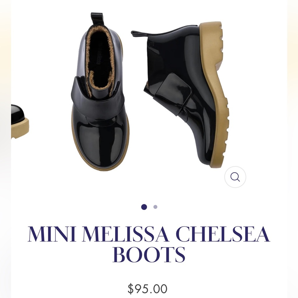 Mini Melissa Chelsea Boots